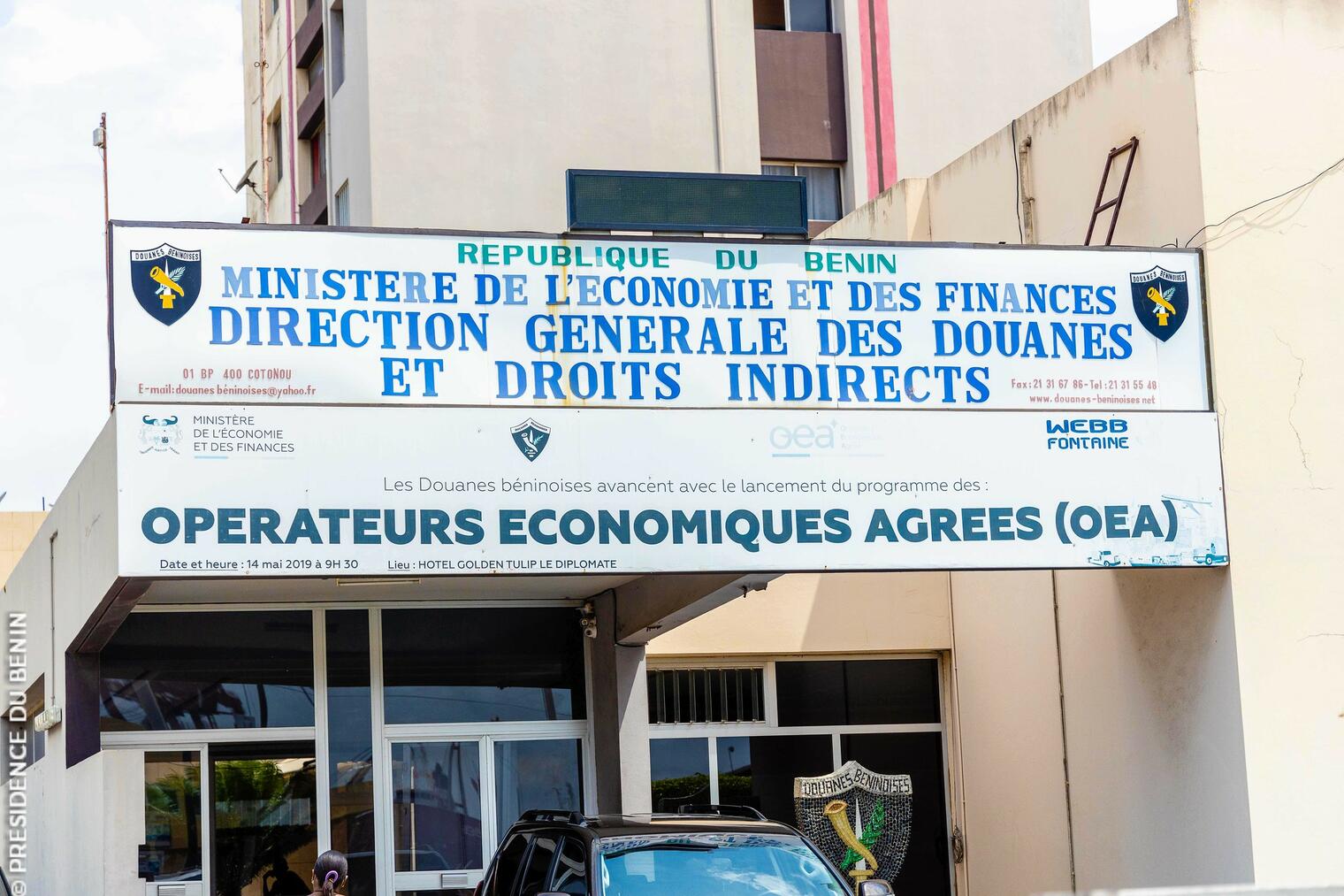 Bénin : Hausse de 14% des recettes douanières en 2023