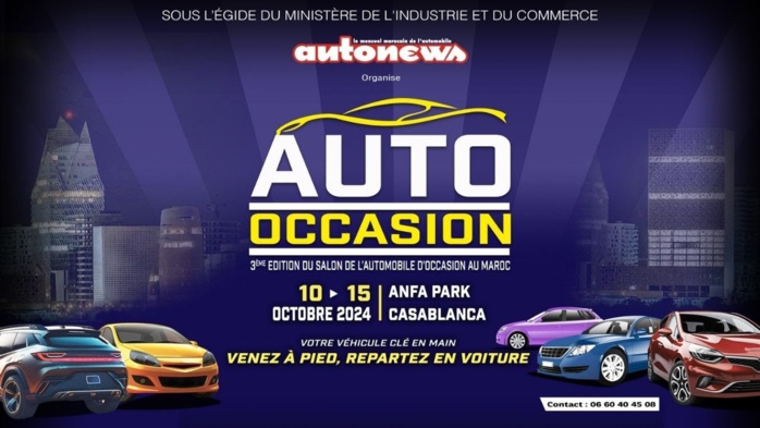 Maroc : Le Salon Auto Occasion démarre ce jour