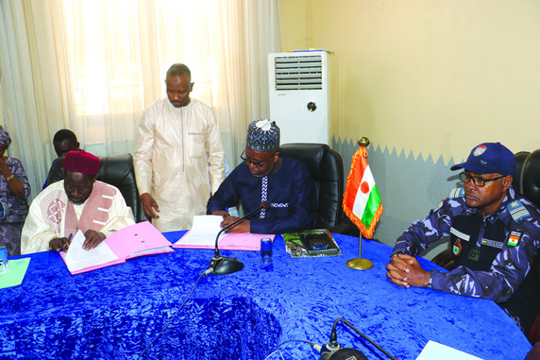 à Niamey entre le Fonds International de Développement Agricole (FIDA) et la Plateforme Paysanne du Niger (PFPN)