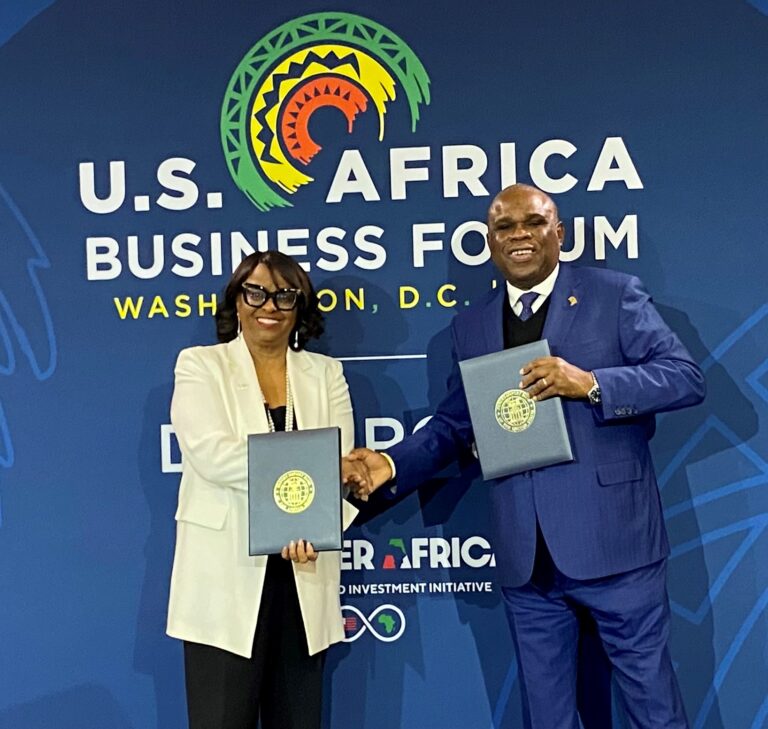 The Export-Import Bank of the United States and its Nigerian counterpart sign a memorandum of understanding to strengthen economic and other cooperation