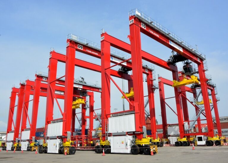 Port : Congo Terminal s’équipe de 4 nouveaux RTG