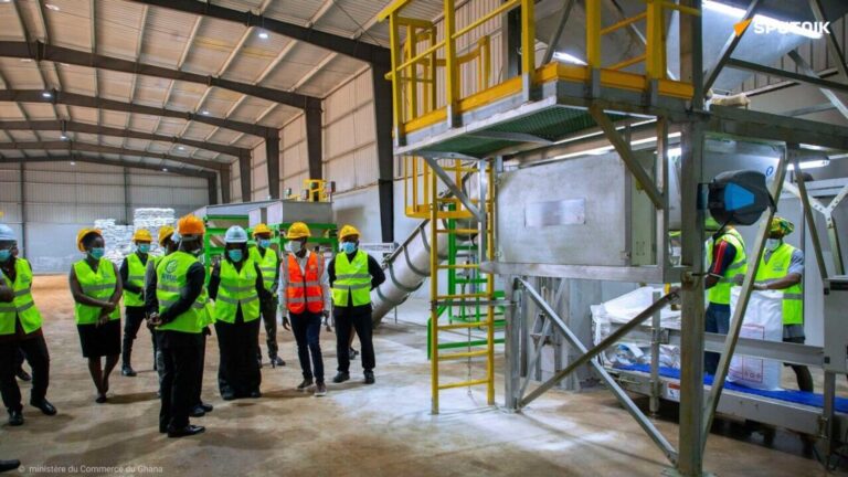 Ghana : Une nouvelle usine de mélange d'engrais entre en service