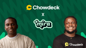 Levée de fonds : Chowdeck obtient 9 millions $ pour accélérer son expansion