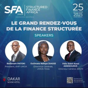 Forum Structured Finance Africa : Dakar accueille la 1ere édition le 25 septembre